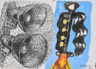 Markus Lüpertz - Ohne Titel.