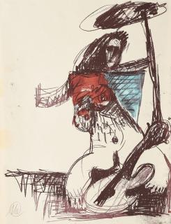 Markus Lüpertz - Ohne Titel.