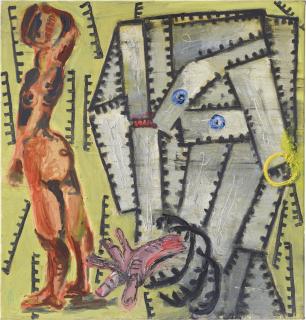 Markus Lüpertz - Otello Desdemona