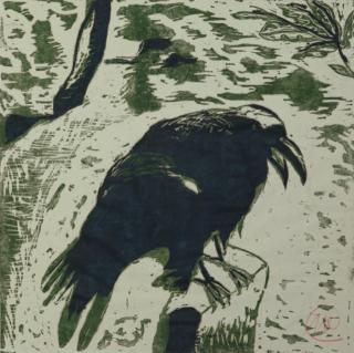 Markus Lüpertz - „Rabe“.