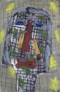 Markus Lüpertz - Untitled Head