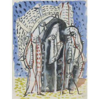 Markus Lüpertz - Untitled