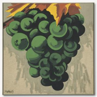 Markus Lüpertz - Weintraube (Dithyrambisch) (Grape (Dithyrambic))