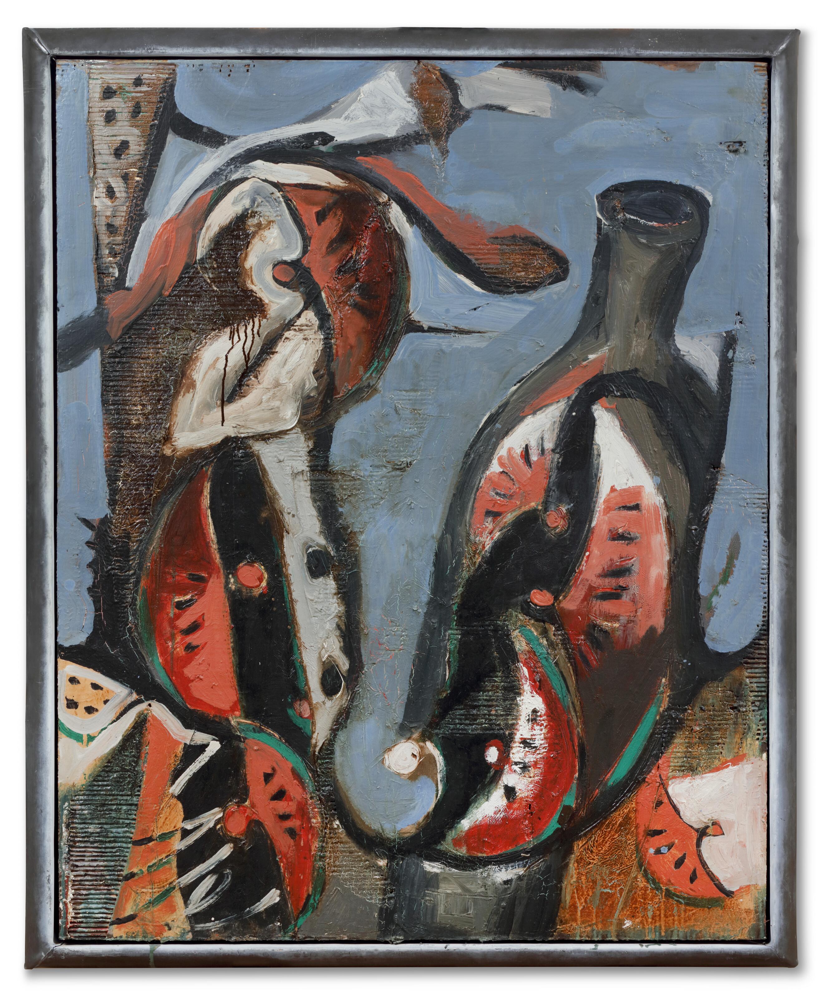 Markus Lupertz - Melonen - Mathematik VIIIX