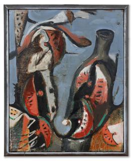 Markus Lupertz - Melonen - Mathematik VIIIX