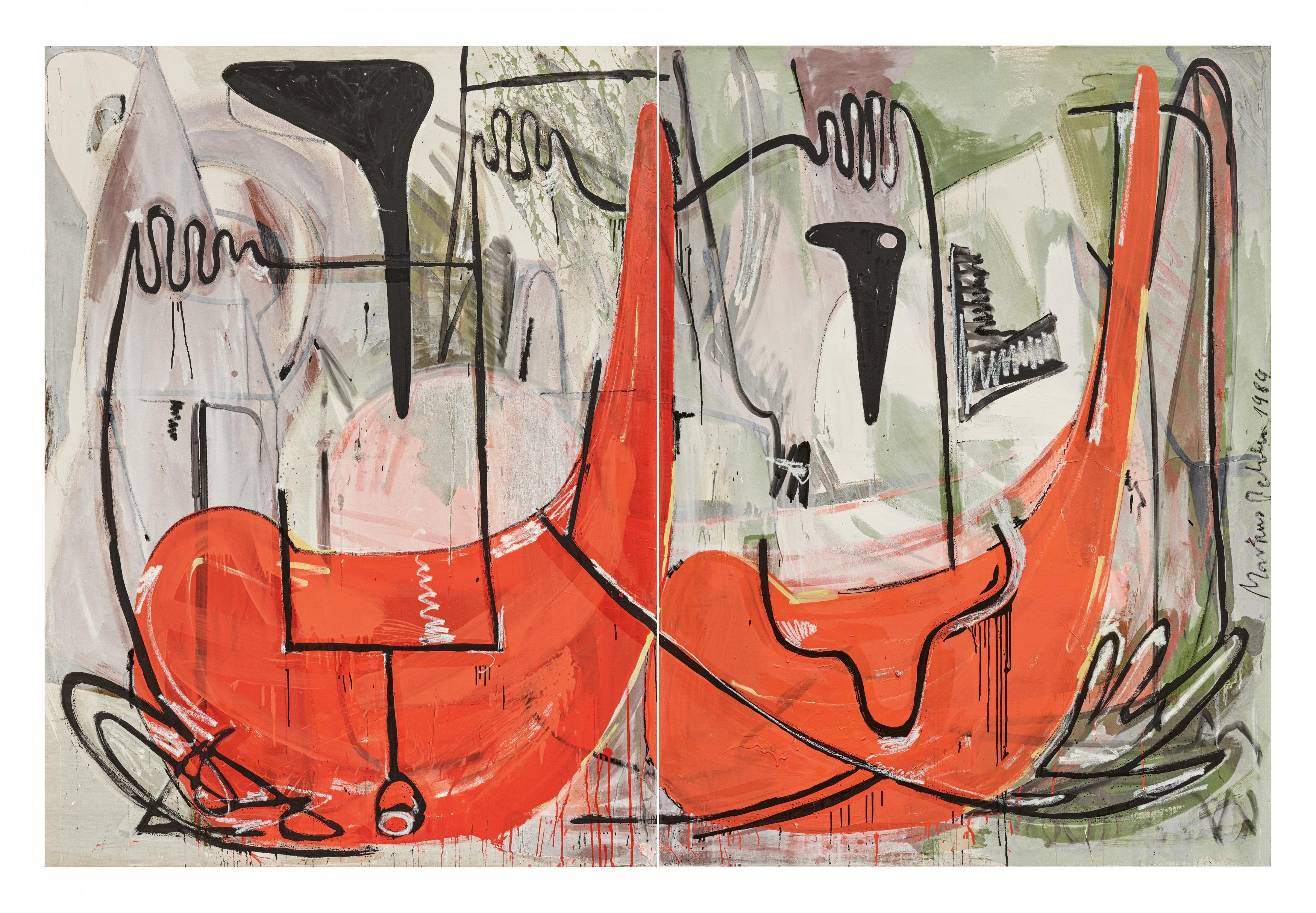 Markus Oehlen - Ohne Titel.