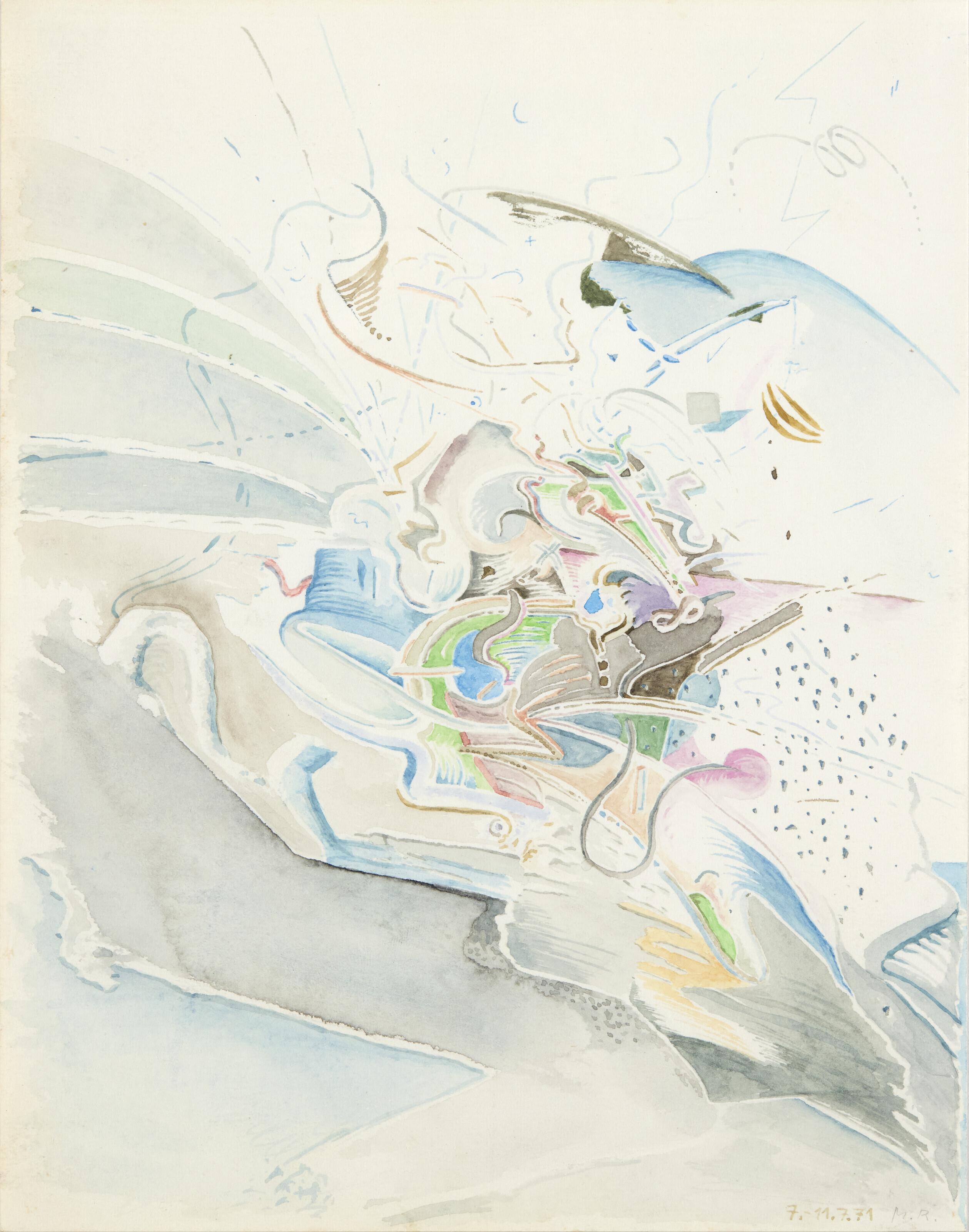 Markus Raetz - Sans titre