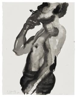 Marlene Dumas - A Sigarette Before and After