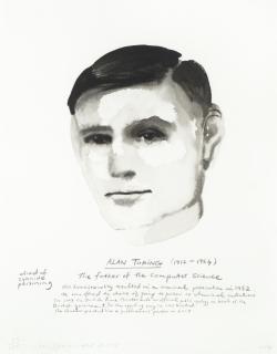 Marlene Dumas - Alan Turing