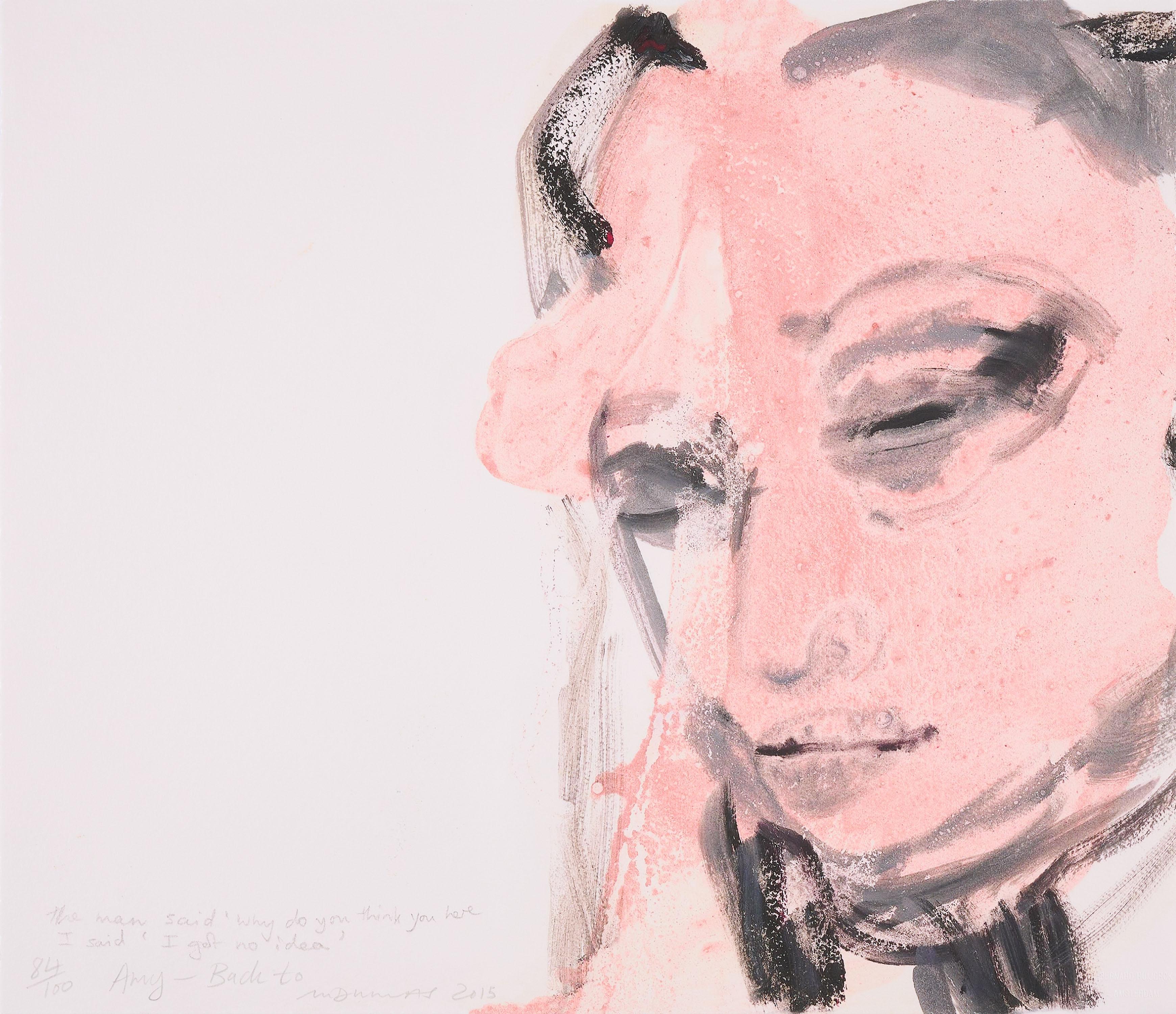 Marlene Dumas - Amy - Back to.