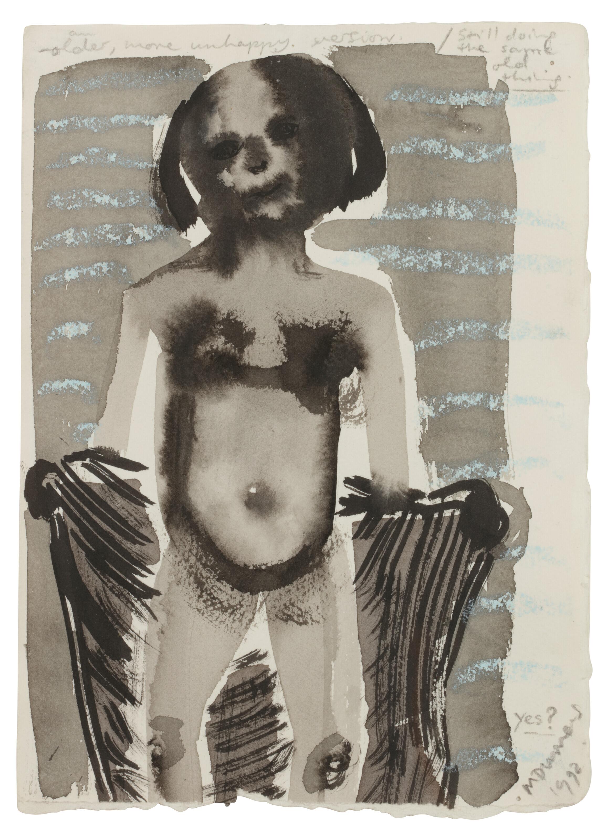 Marlene Dumas - An older, more unhappy version/ Still doing the same old thing