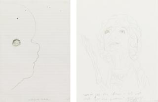 Marlene Dumas - Before Birth; We\'Ve Got The Stars: Let\'S Not Ask For The Moon (Bette Davis In The Year Of Her Death) [Two Works]