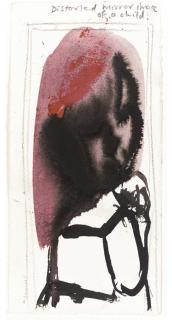 Marlene Dumas - Distorted Mirror Image of a Child