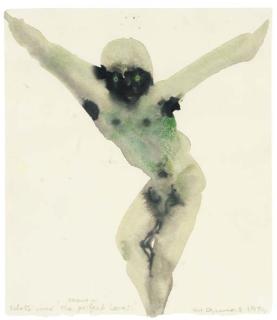 Marlene Dumas - Jesus - Sketch for The Perfect Lover