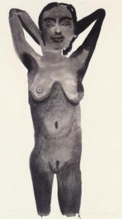 Marlene Dumas - Purple pose