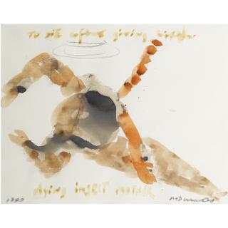 Marlene Dumas - To Die After Giving Birth; Dying Insect Mother