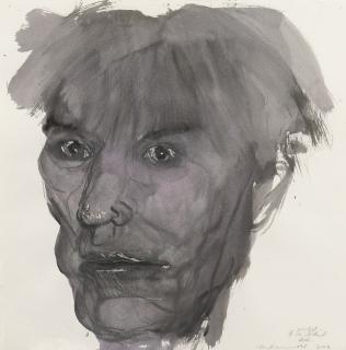 Marlène Dumas - Warhol- If He Didn\'t Die