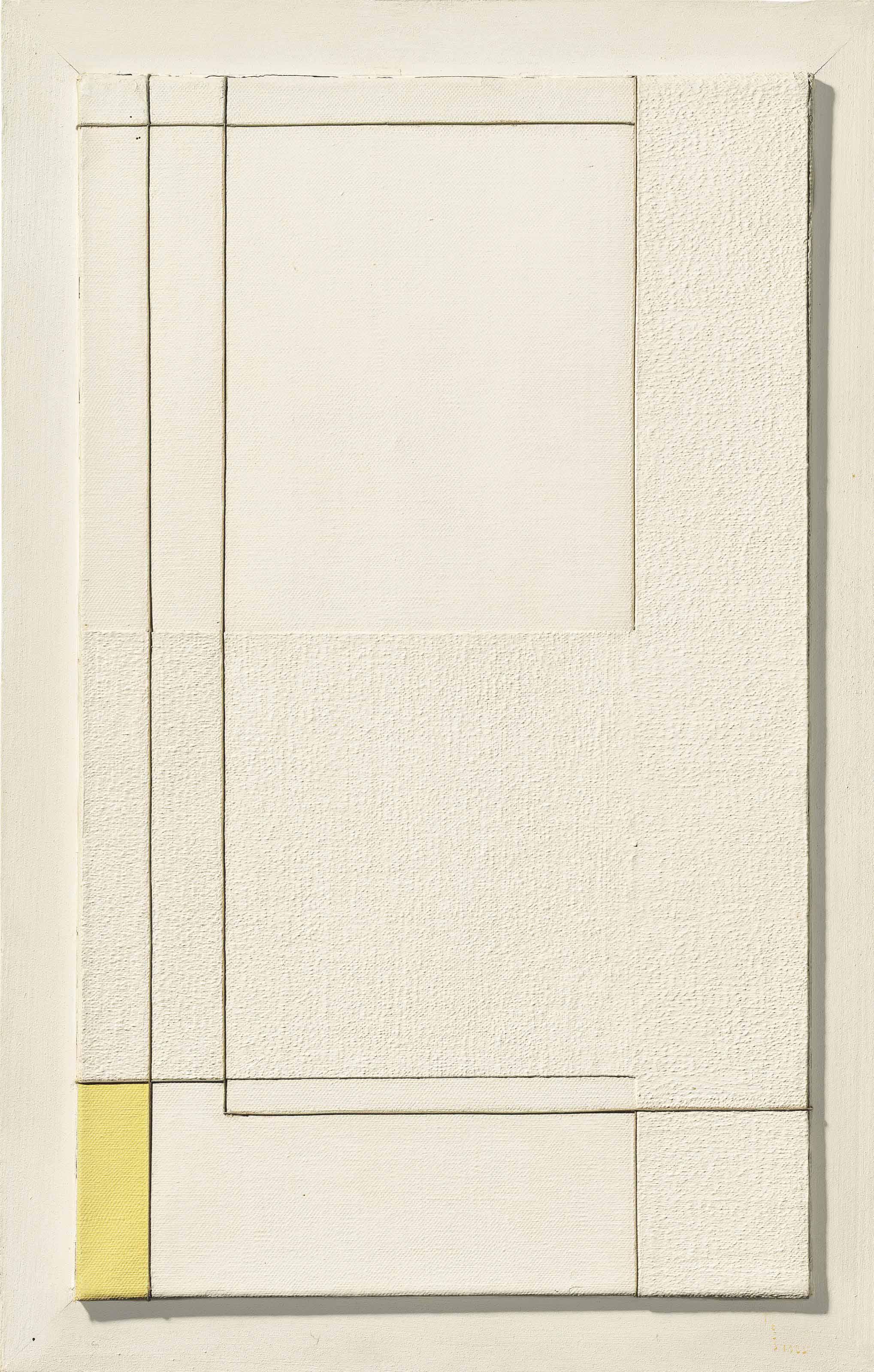 Marlow Moss - White and Yellow