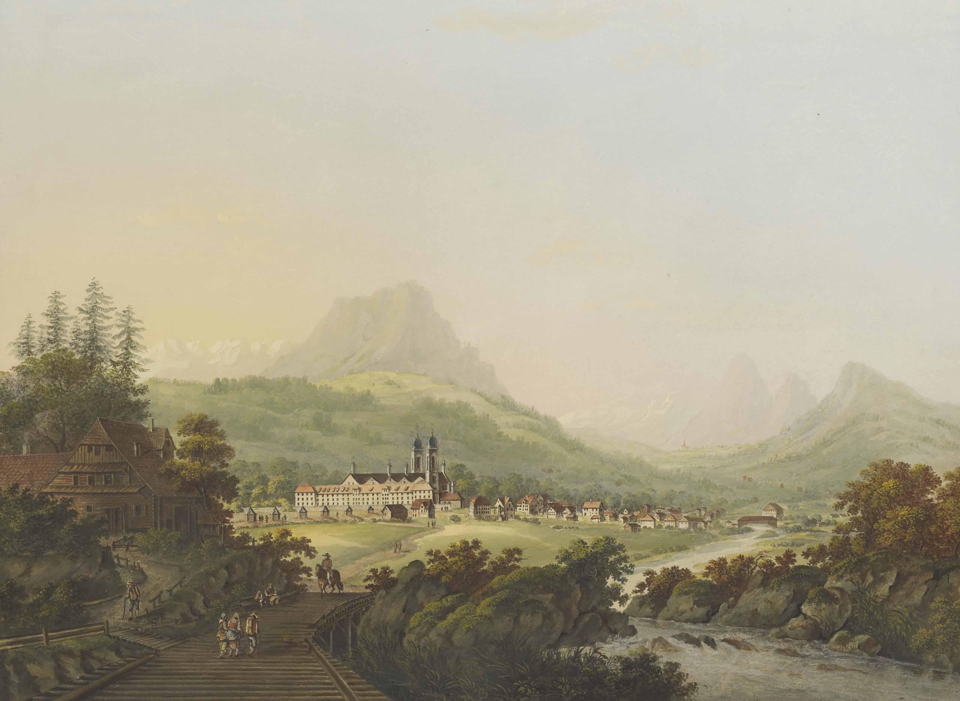 Marquard Wocher - Die Abtei Einsiedeln