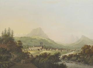 Marquard Wocher - Die Abtei Einsiedeln