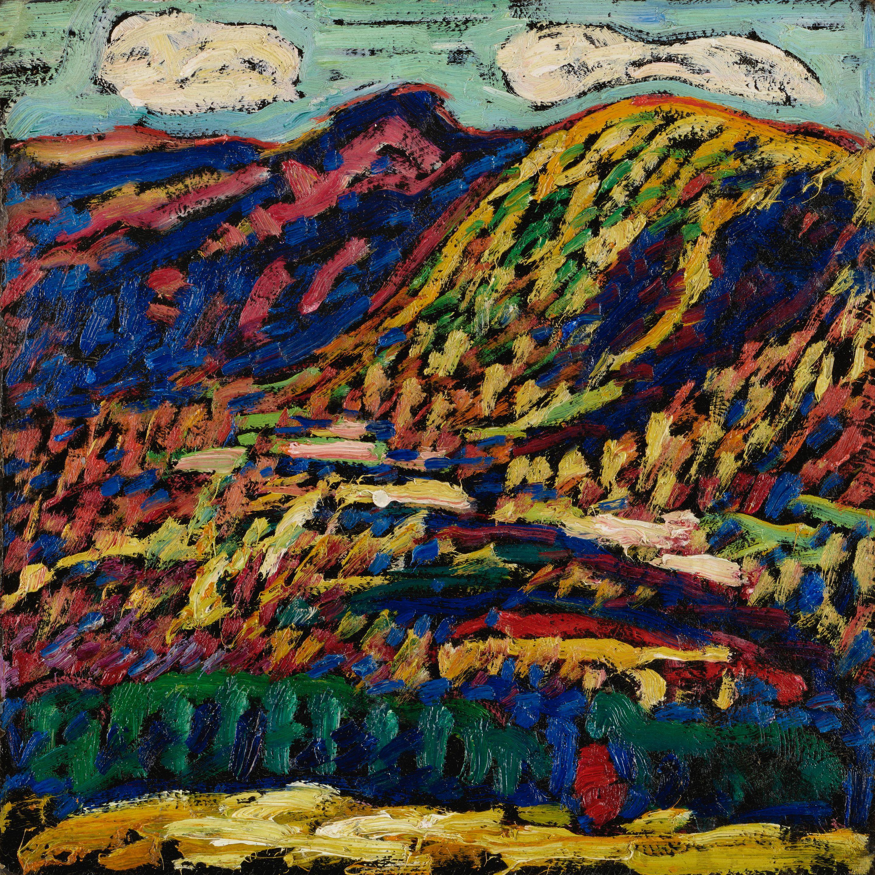 Marsden Hartley - Birch Grove, Autumn