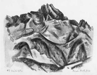 Marsden Hartley - Dreitorspitze (U. of K. 15)