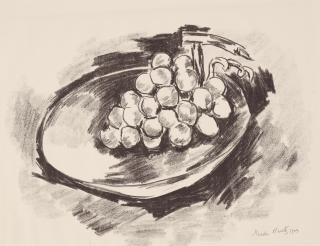 Marsden Hartley - Grapes in a Bowl (University of Kansas 5), 1923