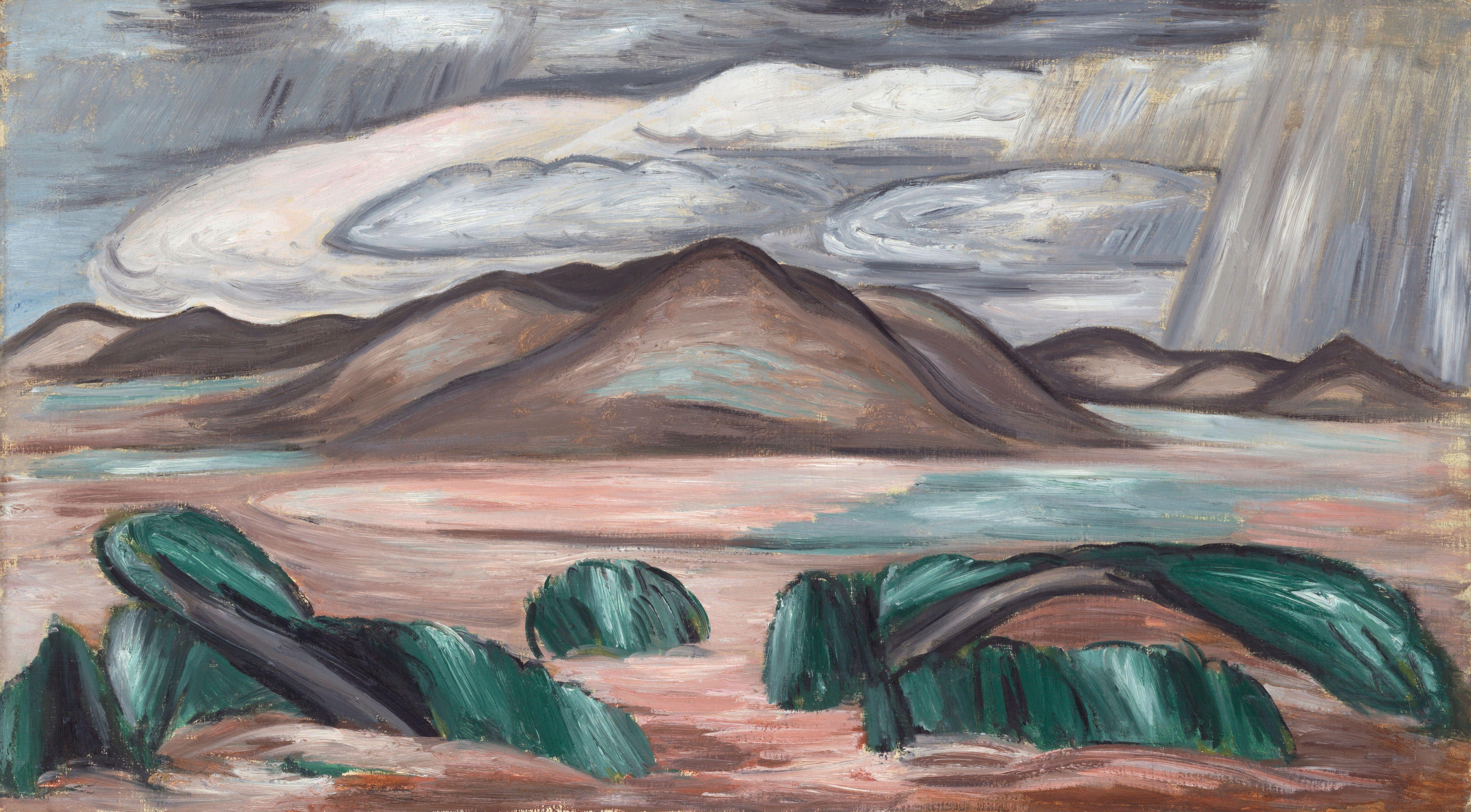 Marsden Hartley - New Mexico Recollection No. 8