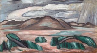 Marsden Hartley - New Mexico Recollection No. 8