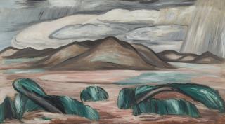 Marsden Hartley - New Mexico Recollection No. 8