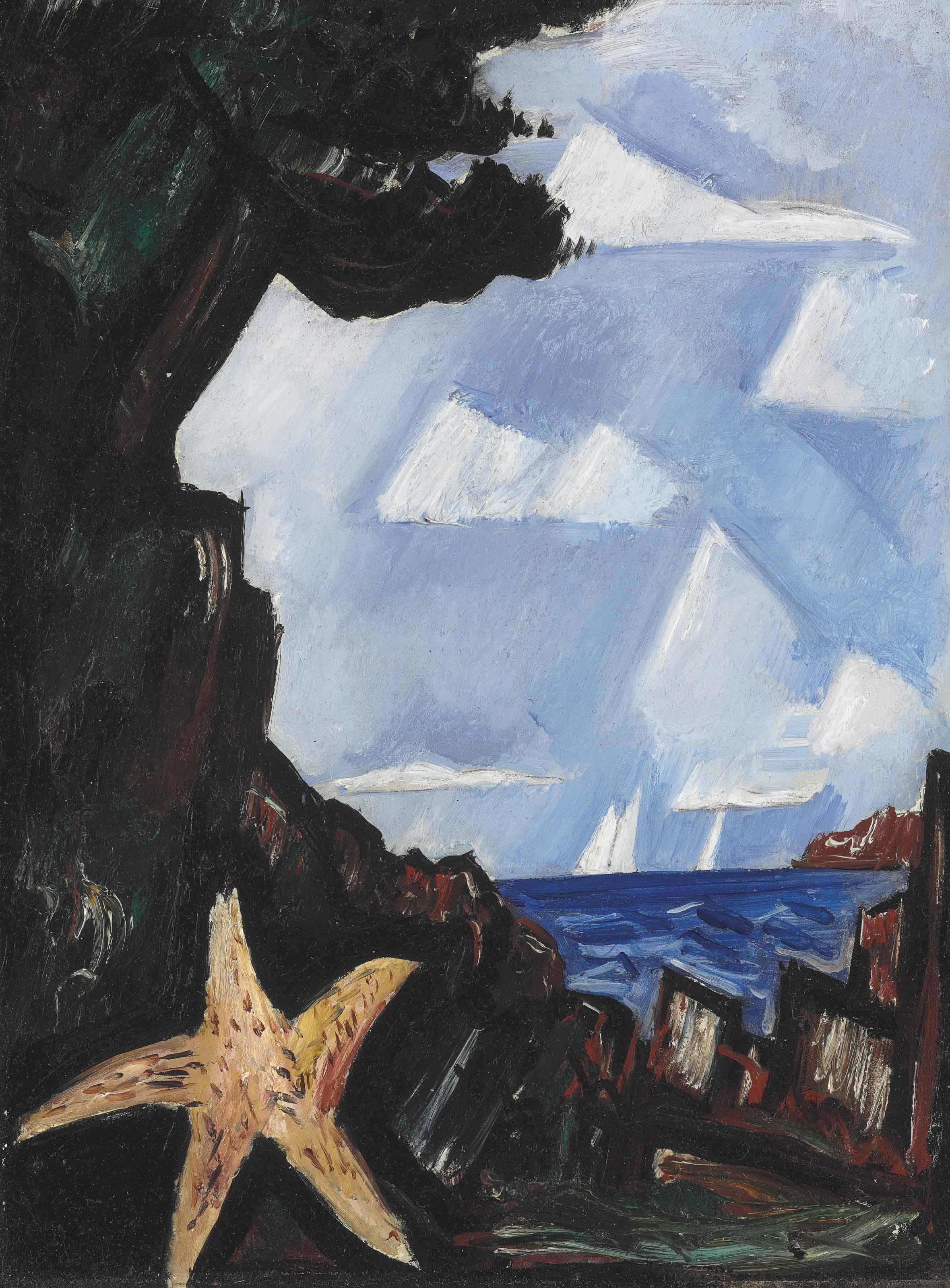 Marsden Hartley - Sea View--Starfish, New England