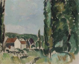 Marsden Hartley - Valley of the Chevreuse