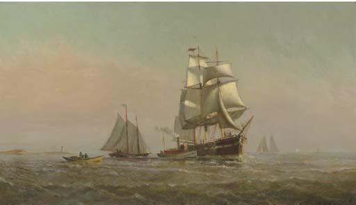 Marshall Johnson - Calling for a pilot off a New England coast