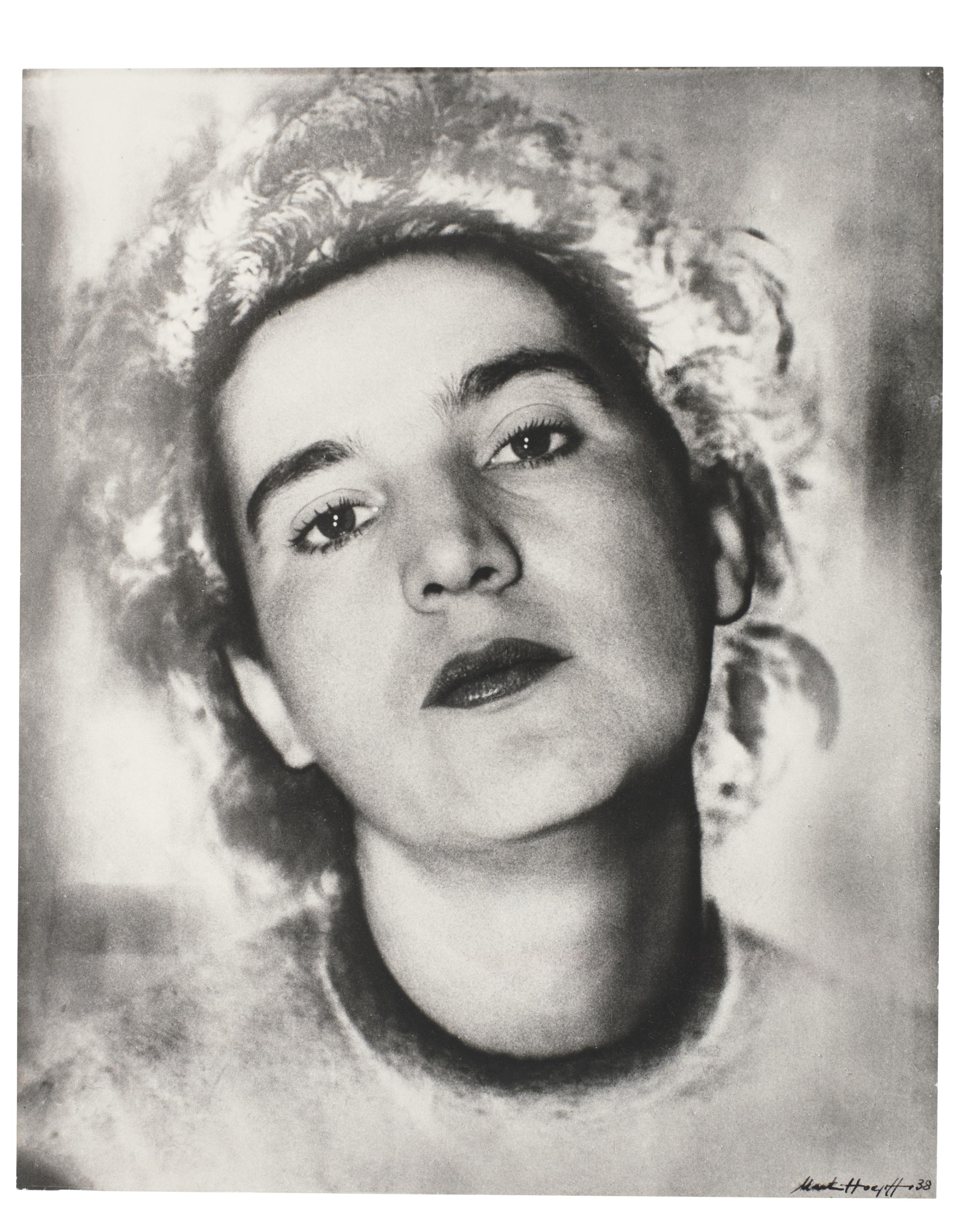 Marta Hoepffner - Selbstbildnis (Solarisation), 1938