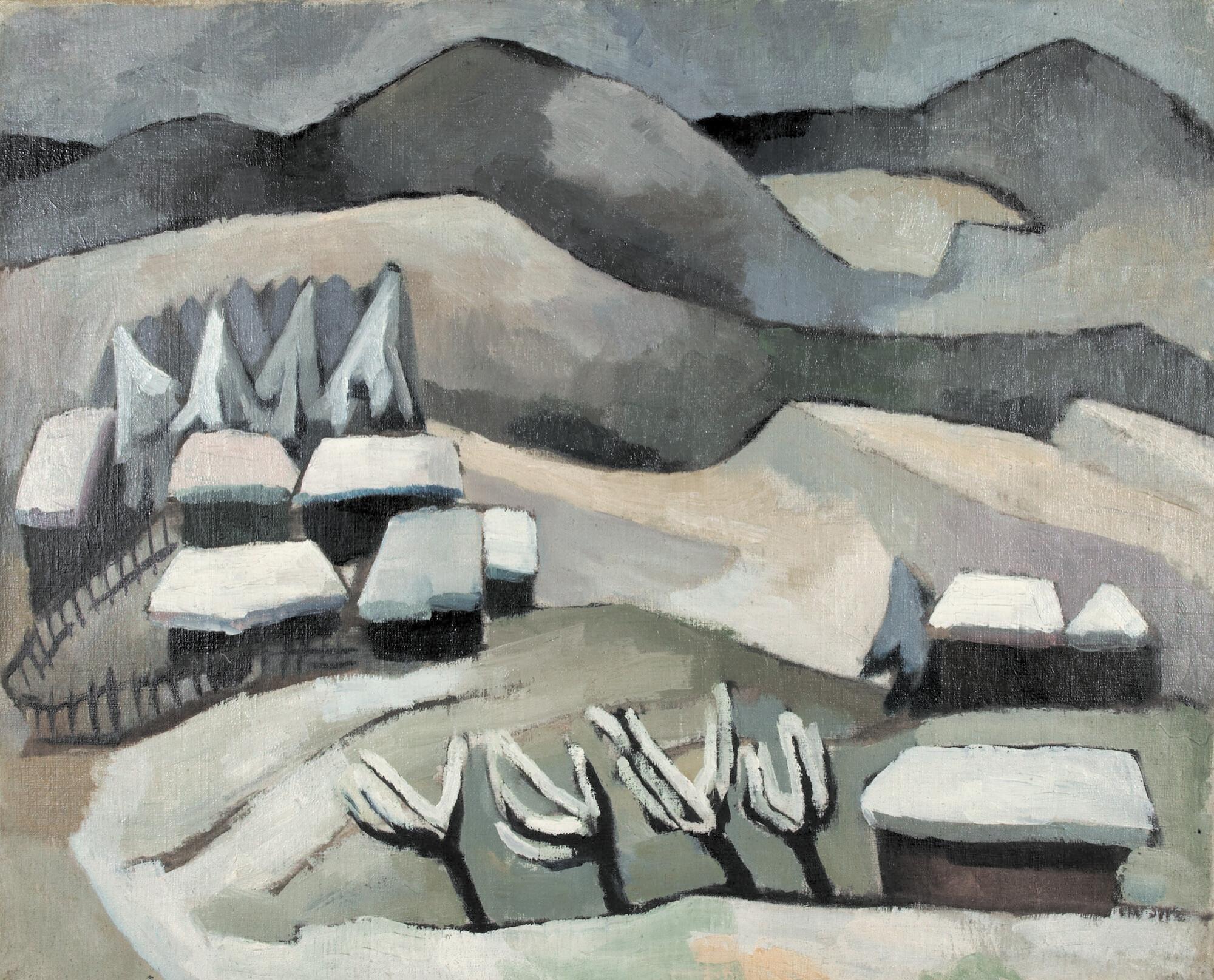 Martel Schwichtenberg - Schneelandschaft II.