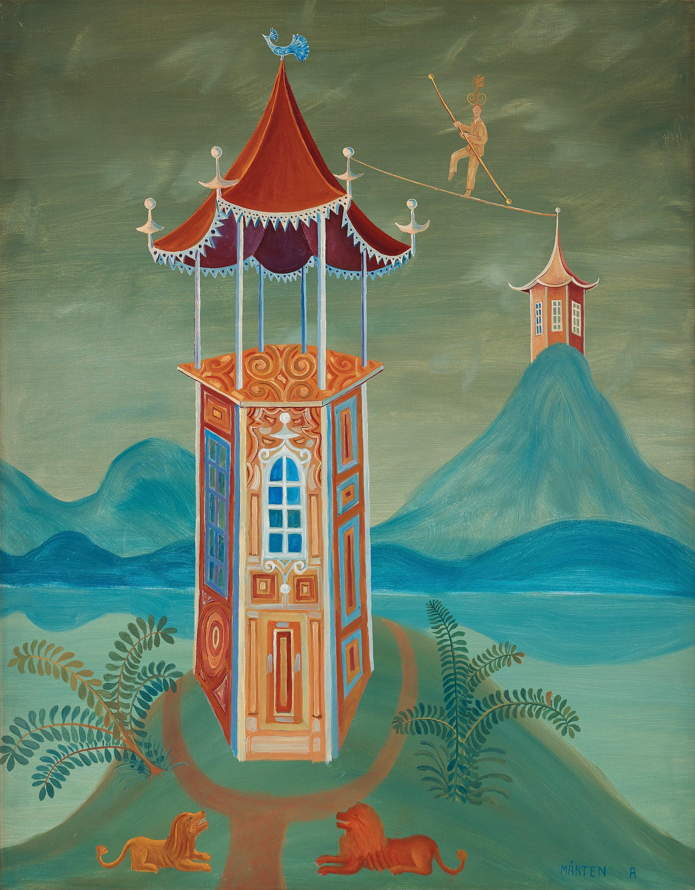 Mårten Andersson - A tight-rope dancer.