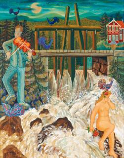 Mårten Andersson - Fiddler at the rapids