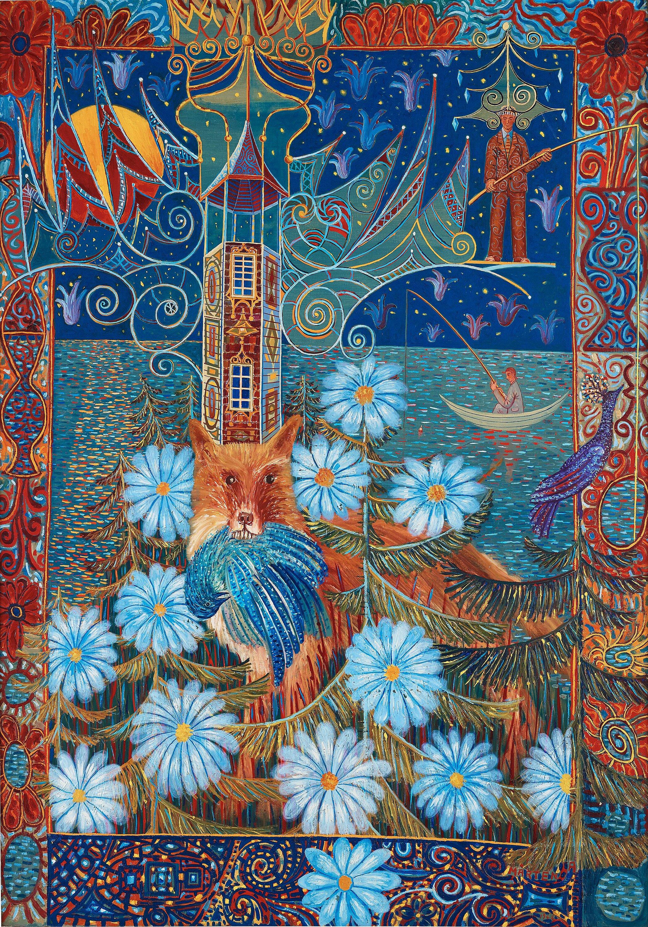 Mårten Andersson - Fox with prey.