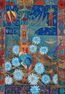 Mårten Andersson - Fox with prey.