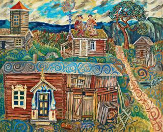 Mårten Andersson - Musicians on a roof