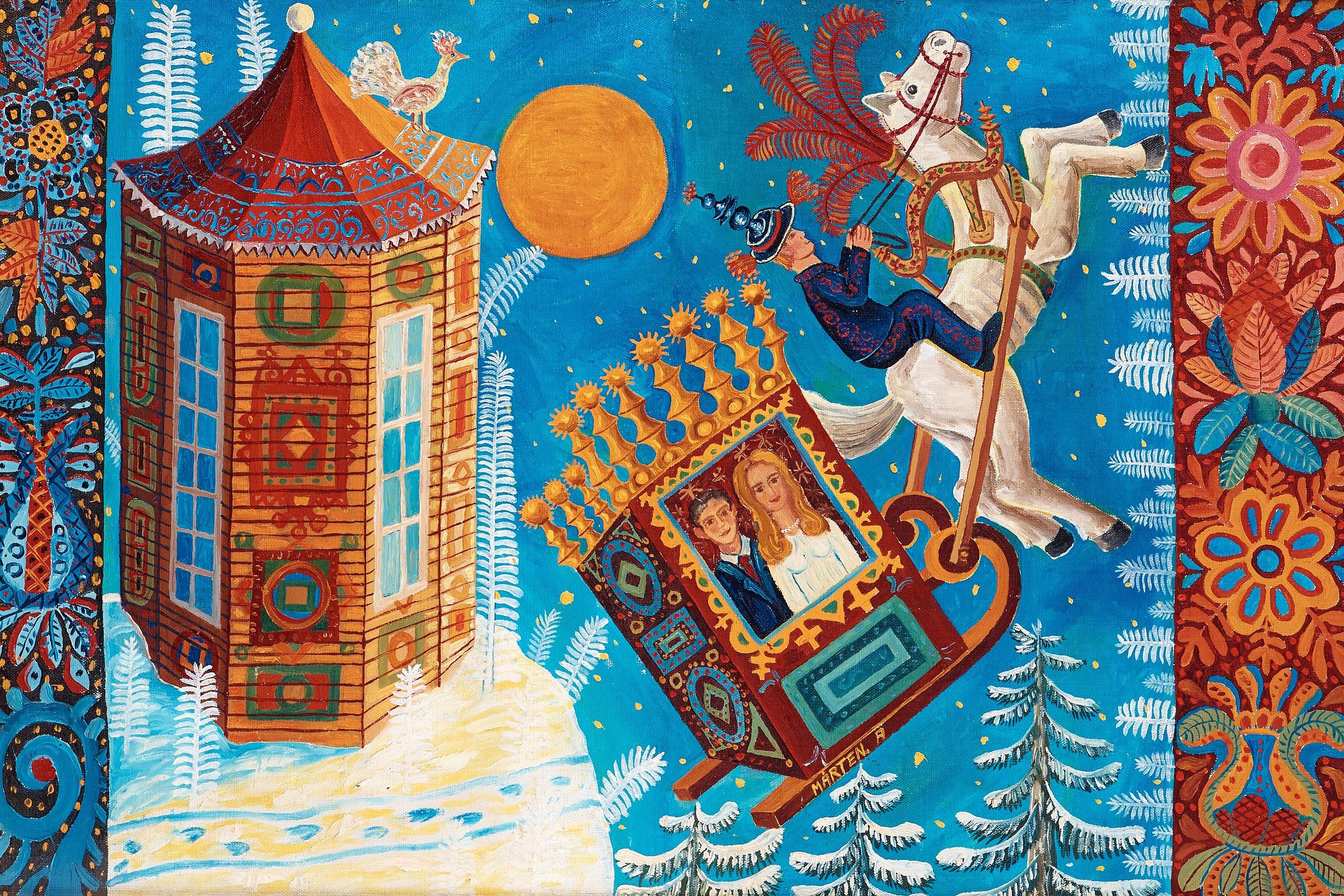 Mårten Andersson - Slädfärd -Jägaren och hans torn