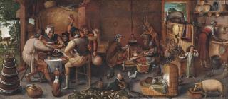 Marten Van Cleve I - A visit to the wet nurse