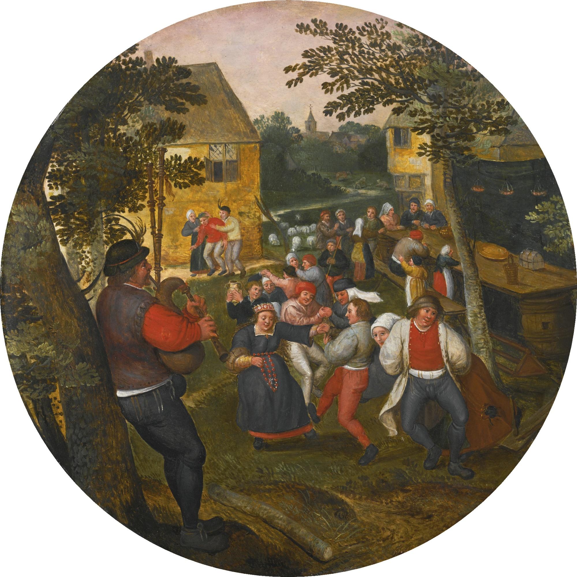 Marten Van Cleve The Elder - A Wedding Dance