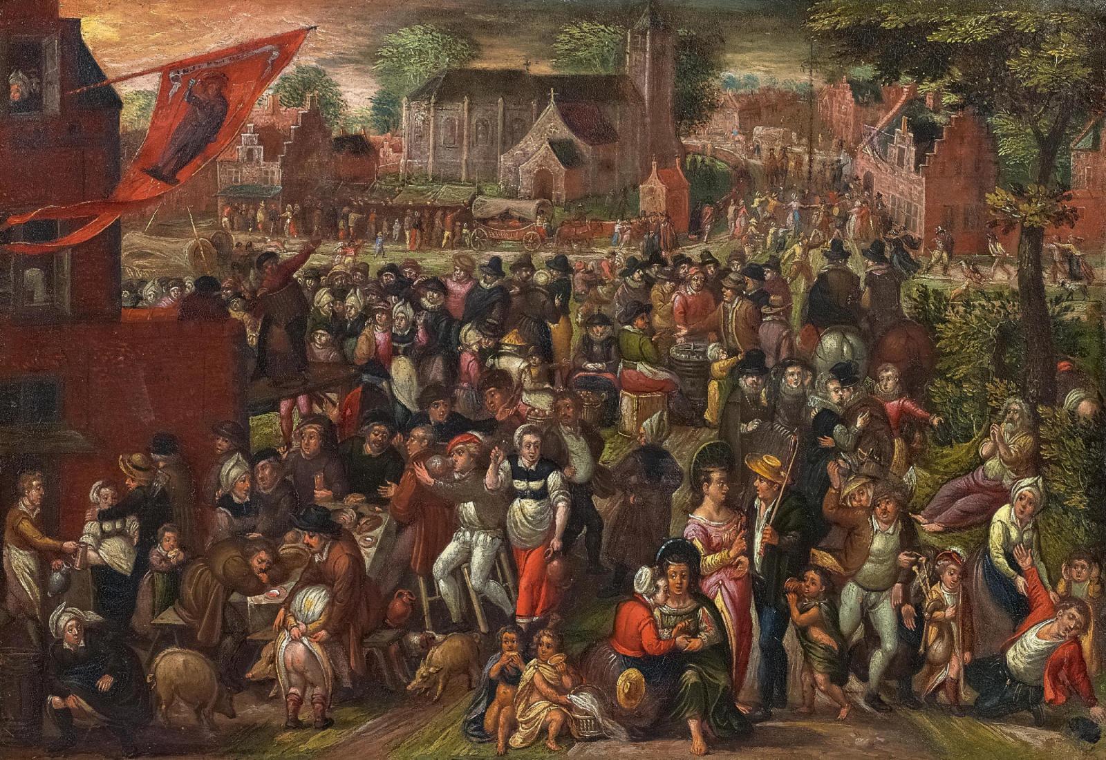 Marten Van Cleve - Kirmes von St. Bavo