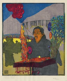 Martha Cunz - Auf der Messe, 1905