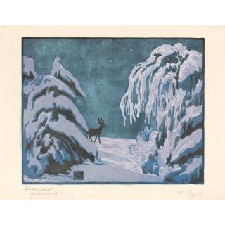 Martha Cunz - Winternacht Winternight