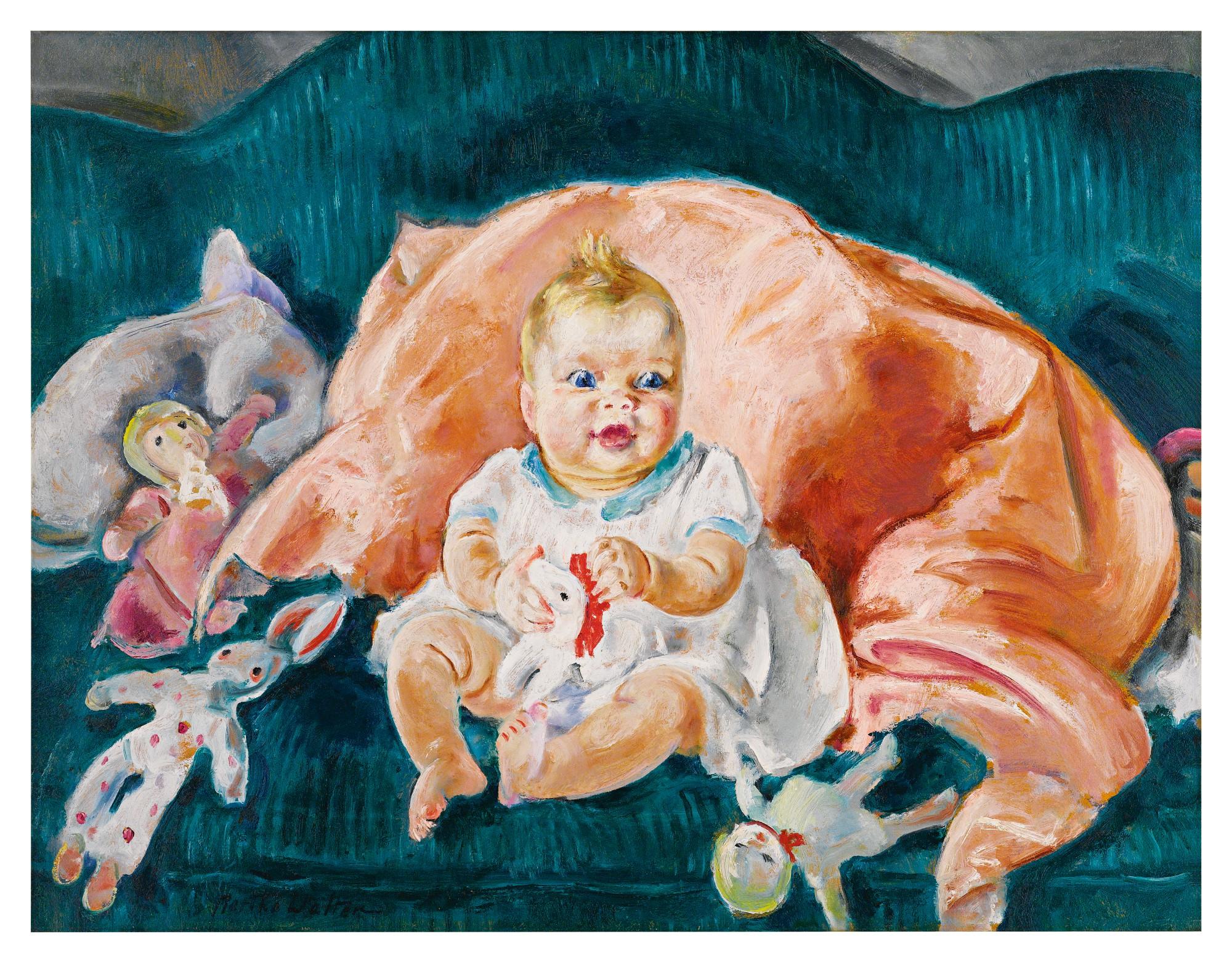 Martha Walter - Ann On The Sofa