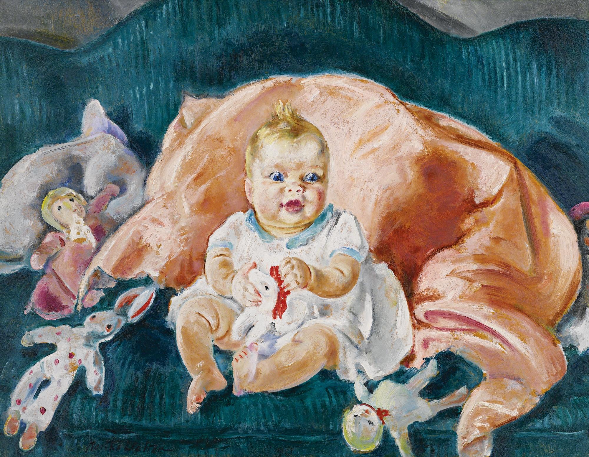 Martha Walter - Ann On The Sofa