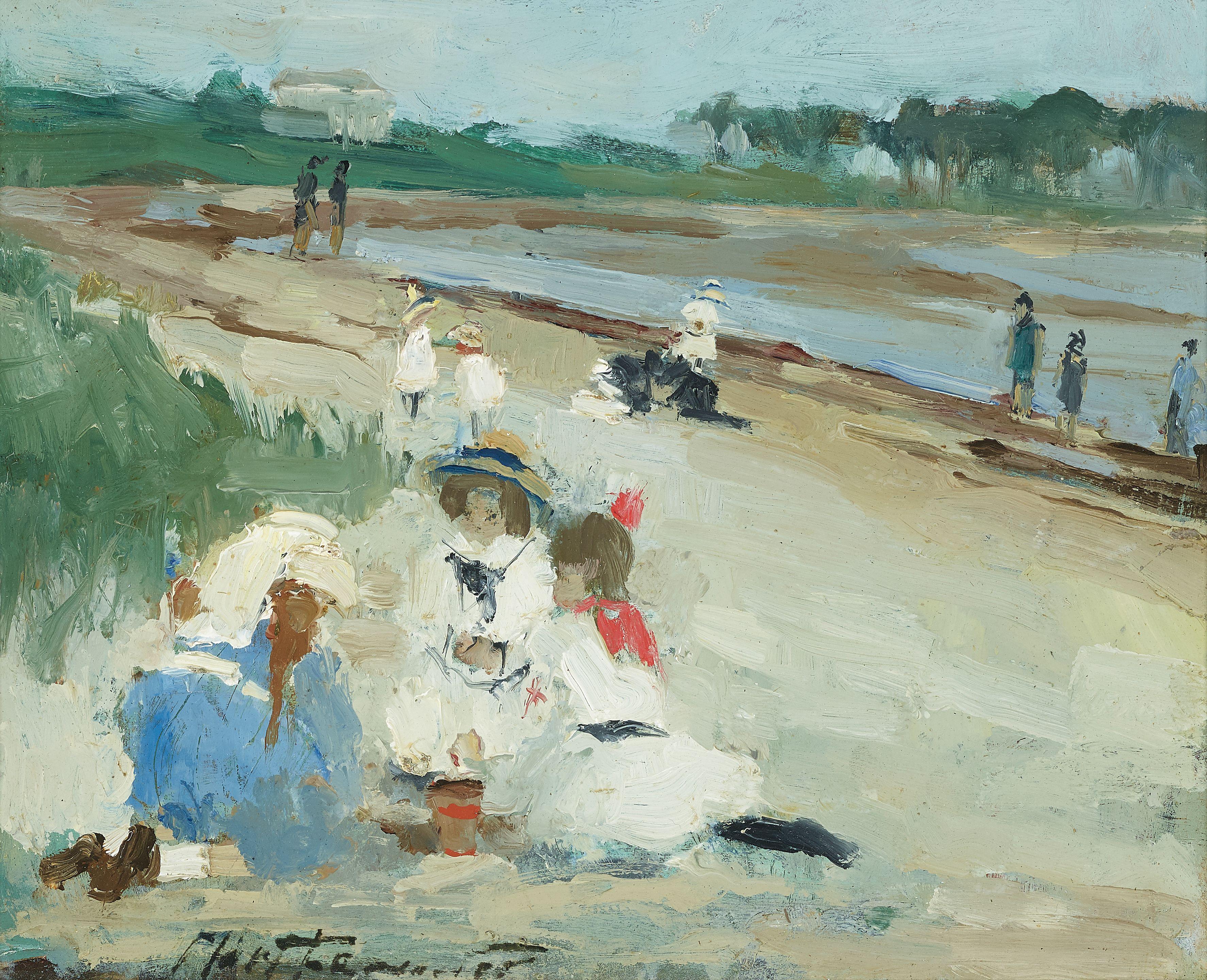 Martha Walter - Children on the Beach