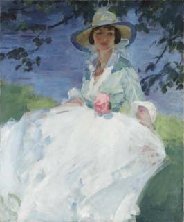 Martha Walter - Portrait of Elizabeth Chapman